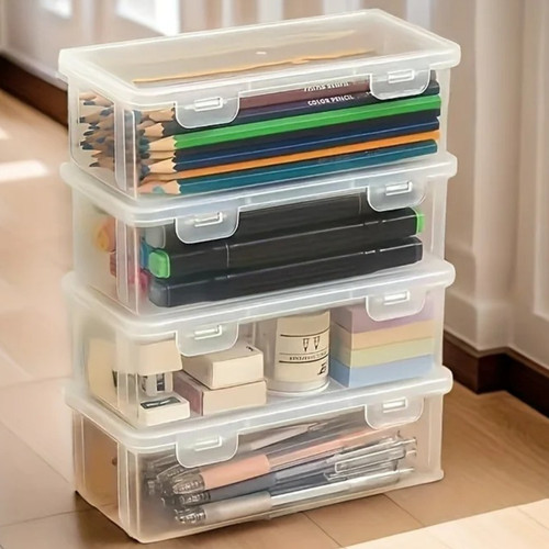 Plastic storage box - box, pencil