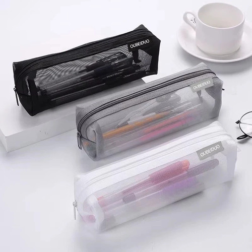 Transparent mesh pencil - pencil, case