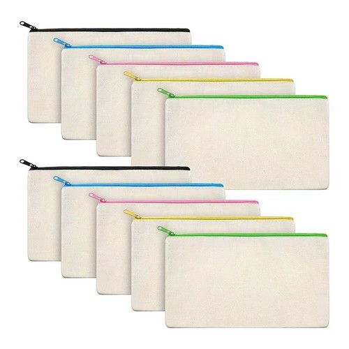 Durable plain canvas pencil - plain,