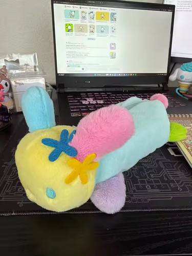 Usahana plush pencil case - usahana,