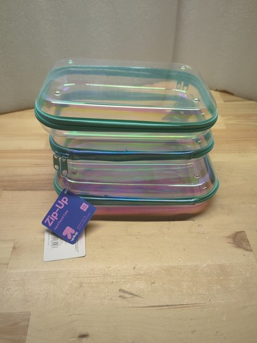 Target hard sided clear zipper - sided,