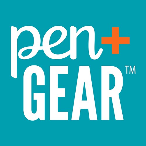 Pen gear pencil pouch - +, back