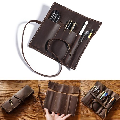 Handmade cowhide leather - cowhide, pen