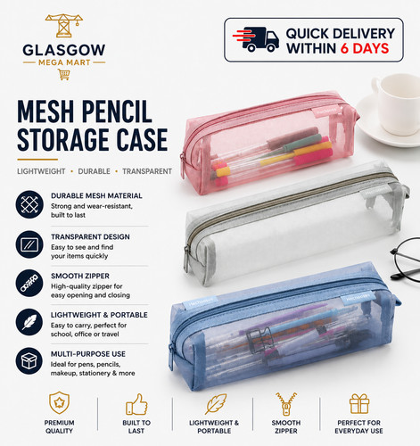 Large capacity clear mesh - capacity,