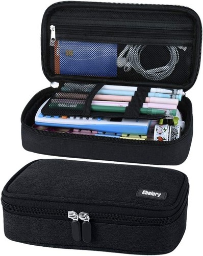 Big capacity pencil case large - big,