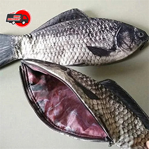 Pencil case fish shaped - case,