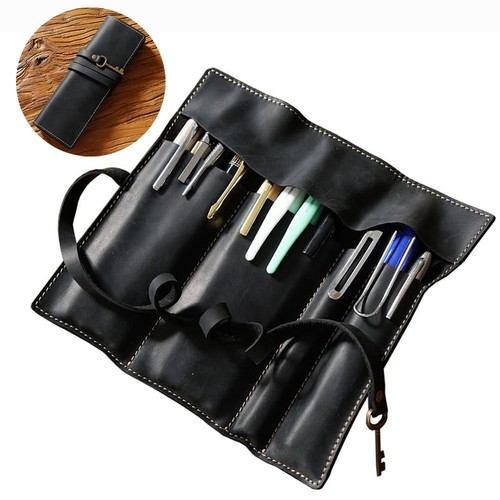 Vintage genuine leather - vintage, pen