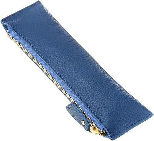 Genuine leather pencil case - case,
