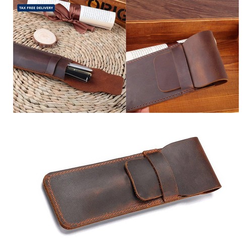 Genuine leather pen - genuine, case