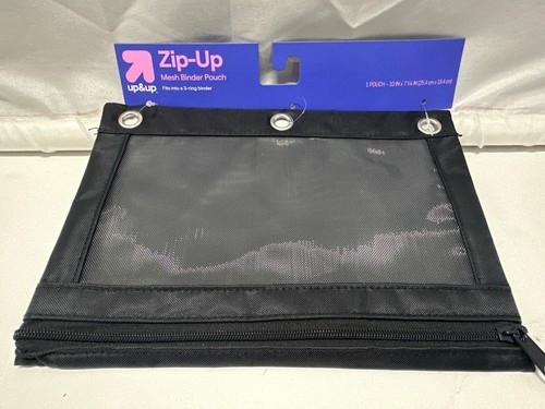 Zip mesh binder - binder, pouch