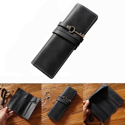 Genuine leather pencil case - genuine,