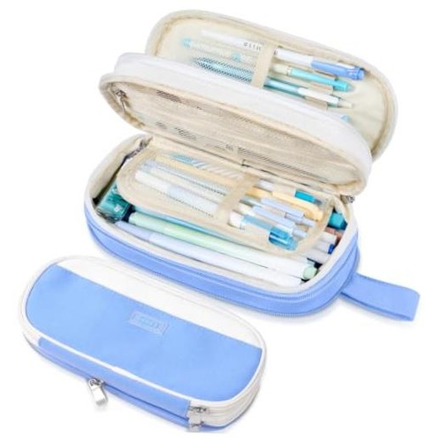 Large pencil case expandable - large, case,