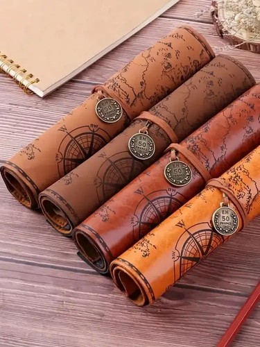 Retro treasure map roll - **retro,