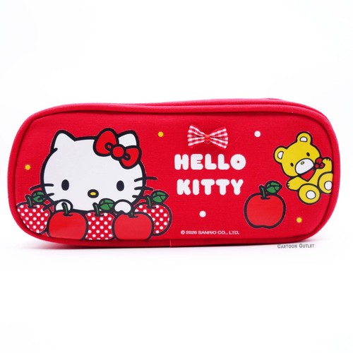 Hello kitty pencil case - hello, red