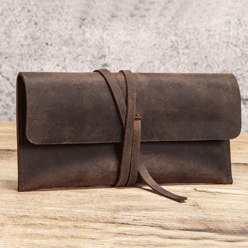 Handmade cowhide leather - leather, roll