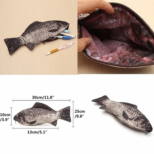 Fish shape pencil - fish, case